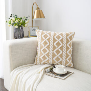 45x45cm Retro Fluffy Soft Throw Pillowcover
